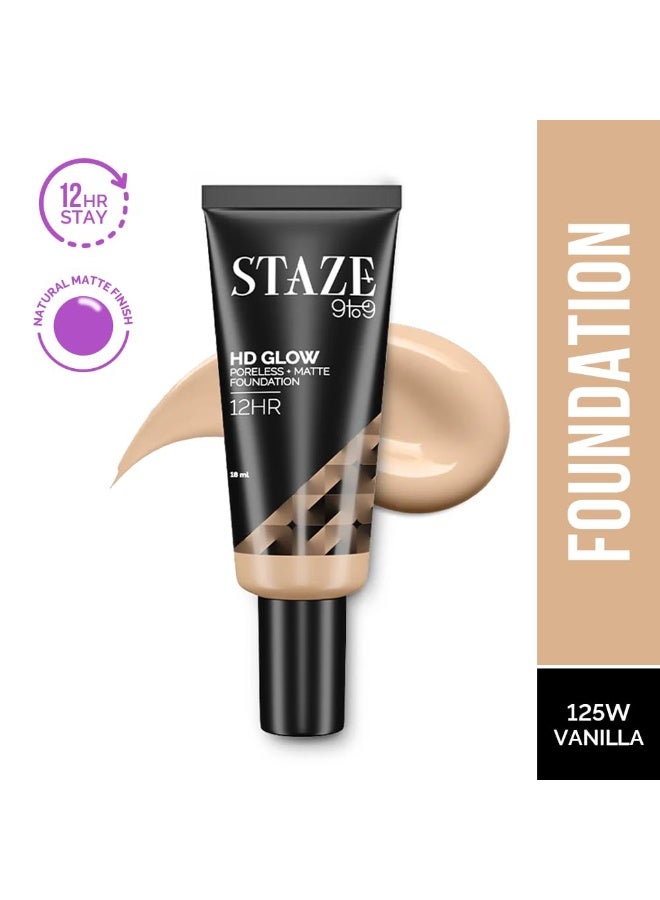 Staze 9to9 All You Need Glam Essentials 3 in 1 Combo | Fair Tone MakeUp Kit with FREE Neon Pouch | Foundation, Compact Powder & Lip Crayon | 12 Hrs Long Lasting, Full Coverage, Highly Pigmented & Lightweight Velvety Matte Finish | Bridal Makeup Gift Kit for Women & Girls | 31g - Image 4